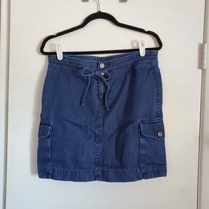 Ann Taylor Loft Jean Skirt